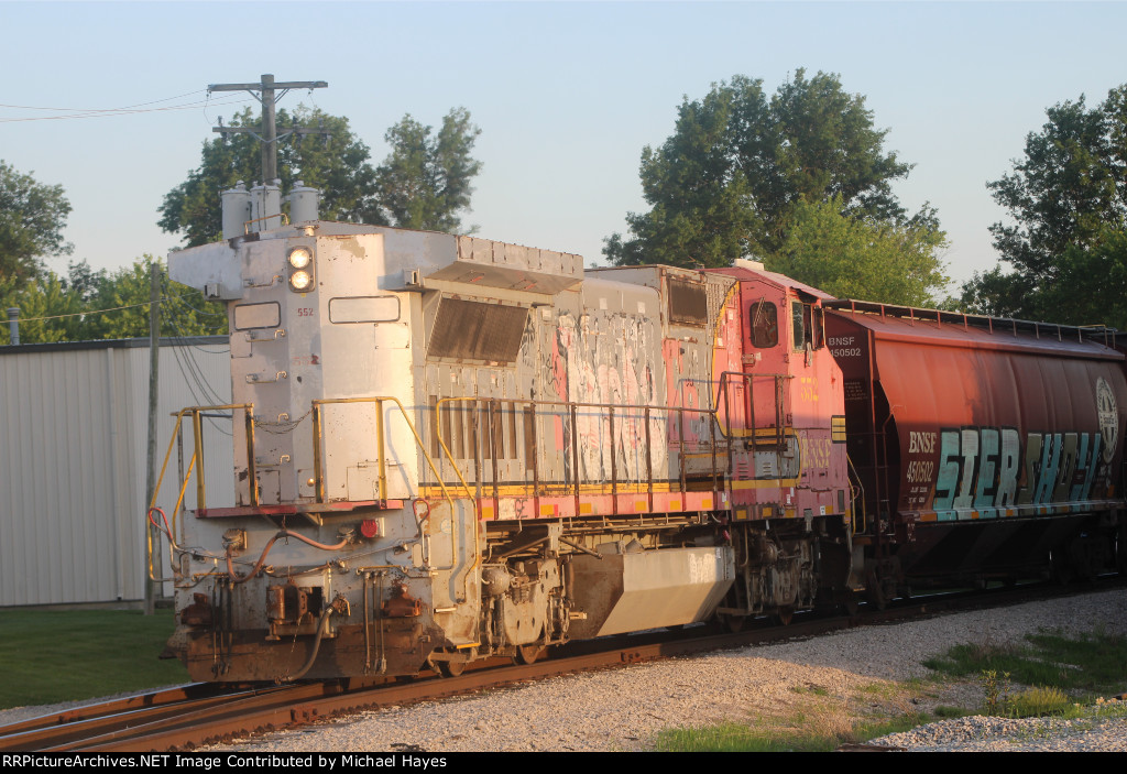 BNSF local in Centralia IL